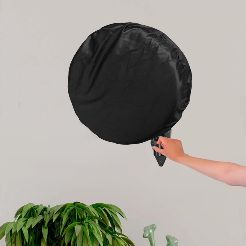 Wall Mount Fan Cover,Suitable for 18-20 Inch Industrial Fan and Pedestal Fan,Waterproof Dust Proof Anti-UV Outdoor Fan Covers,Black For 18-20" Fan