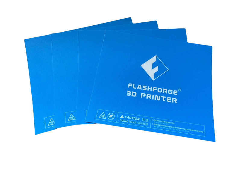 Blue Heated Bed Print Sticker for Build Plate Flashforge Guider II 2S IIS 3D Printer 305 x 265mm (2) 2