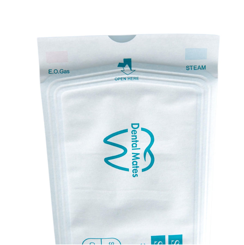 Self Seal Sterilization Pouches 200pcs, 1,000pcs and 2,000pcs Pack(1 Box 200 Pouches) Sizes 2.25x5, 3.5x6.5, 2.75x10, 3.5x10, 5.25x10, 7.5x14, 10.5x20 inches(200, 3 1/2" x 6 1/2") 3 1/2" x 6 1/2"