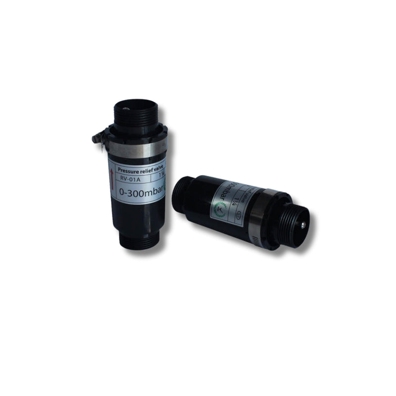Blower Pressure Relief Valve | Vacuum Pressure Release Valve for Regenerative Blowers 0-300 mbar | Válvula de Alivio de Presión