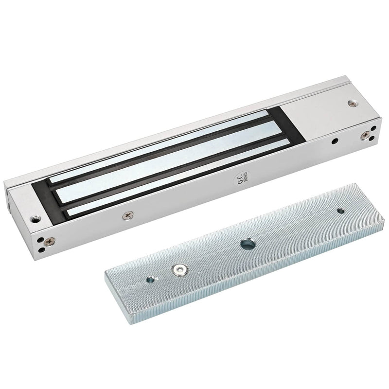 Electromagnetic Lock 280KG 600LBS Holding Force Electric Magnetic Door Lock 12V Fail Safe NC Mode for Access Control System 600LBS Lock
