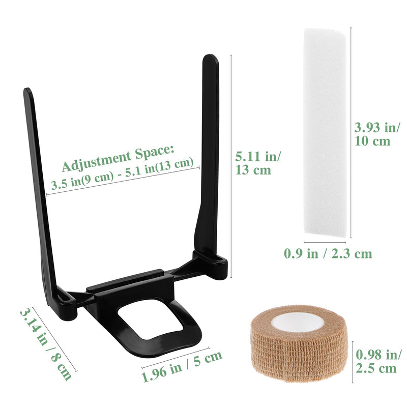1Set Dog Ear Stand Up Support Tool for Puppies Includes Ear Support Tape Vertical Holder for Dog Ears for Doberman and Breeds Pet Ear Care Supply - PawsPlanet Australia