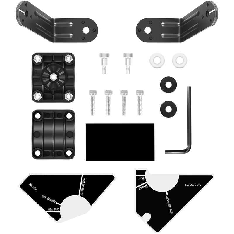 010-12970-00 Livescope Perspective Mode Mount Compatible with Panoptix Livescope LVS32 Transducer, Three Mode One Mount, Durable and Adjustable