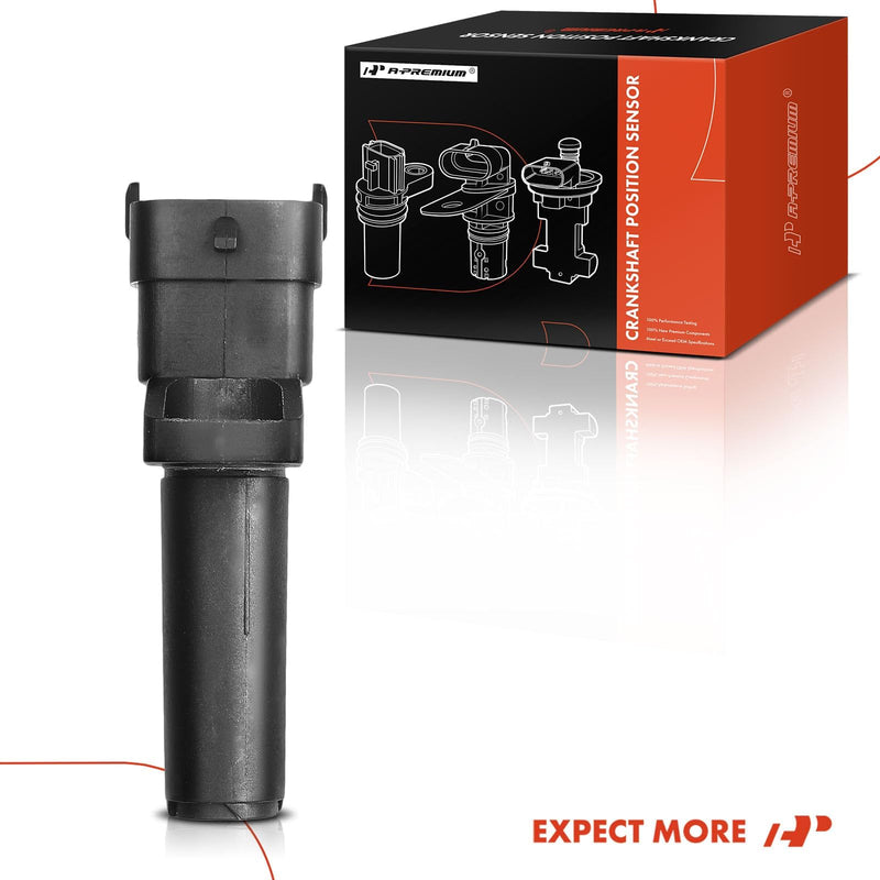 A-Premium Engine Crankshaft Position Sensor Compatible with Mercedes-Benz, Chevrolet & GMC-C250 C300 E350 E400 GL350 GL450 ML250 ML350 R350 Freightliner Sprinter 2500 3500 & More, Replace# 2769051200