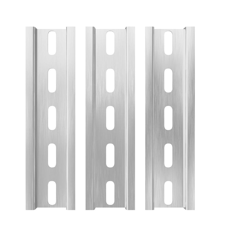 mxuteuk 6pcs Aluminum DIN Rails,4 Inches Long,35mm Wide,7.5mm High DIN Rail with RoHS for Hardware Components Mounting 4"×6PCS