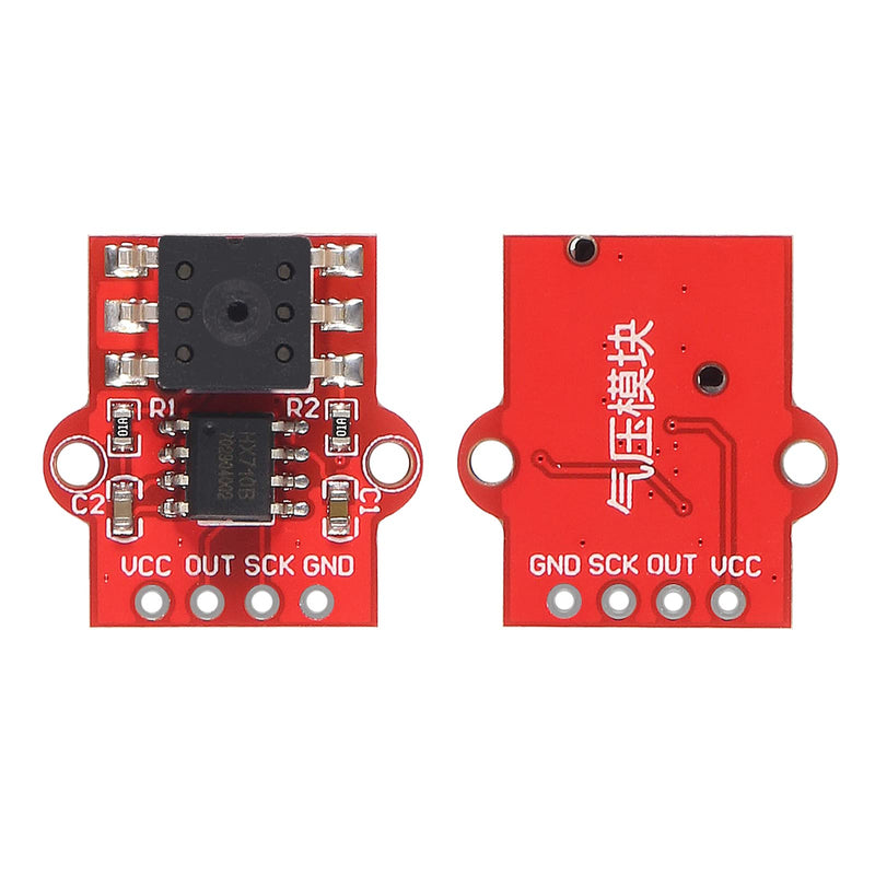 5pcs 3.3-5V Digital Barometric Pressure Sensor Module Liquid Water Level Controller Board 0-40KPa, Air Pressure Sensor Module Board for Arduino