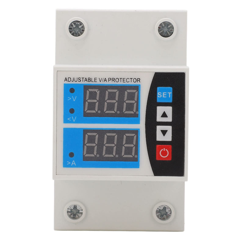 Hilitand Over Under Voltage Protector 2 Display Self Resetting Current Limit Din Rail Protective Device 240V to 300V 63A