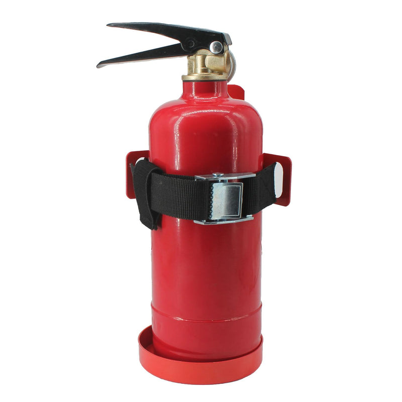 Fire Extinguisher Mount,Wall Hanging Bracket,Fire Extinguisher Holder for Home, Car, RV, Truck, Mini Fire Extinguishers (2.5LB red 1Pcs) 2.5LB red 1Pcs
