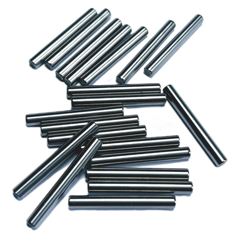 20PCS 1/8 x 1 Dowel Pins,1/8 inch x 1 inch Metal Dowel pins,Shelf Pegs 1/8 inch,Bearings Alloy Steel pins Wood Bunk Bed Dowel Pins 1/8 Shelf Pins 1/8 inch Metal pins,Shelf Support Pegs. 1/8 x 1 Inch