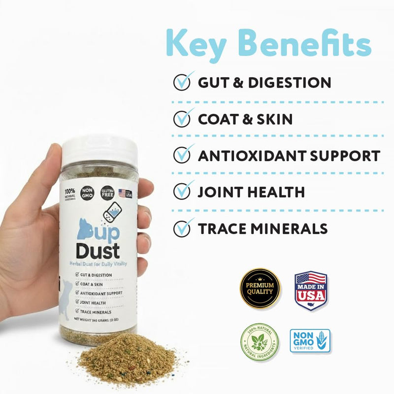Organic Golden Ground Flaxseed for Dogs – Premium Omega 3 Skin & Coat Supplement – Milled Seed for Digestion, Joint Health & Immunity – Non-GMO, Human-Grade – 7 oz