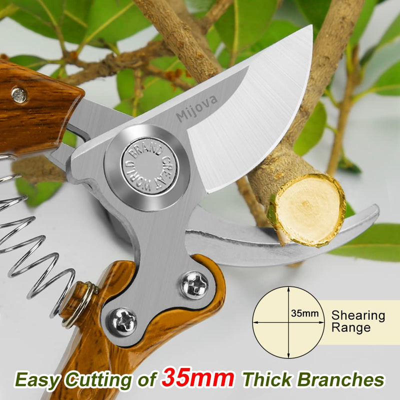 Garden Pruning Shears | Heavy Duty, Sharp Scissors, Clippers, Garden Tools