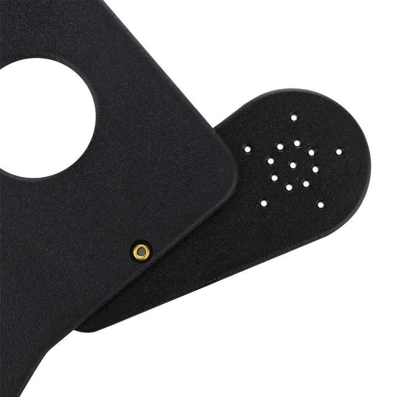4 Pcs Ophthalmic Eye Occluder for Ophthalmologists Orthoptists Optometrists Eye Exam Tool (Black)