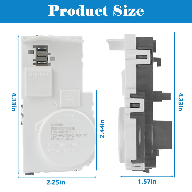 WH01X29528 Clothes Washer Door Lock Replacement for GE Washing Machine AP6985313, PD00060769, PS12749276,EAP12749276,4958749