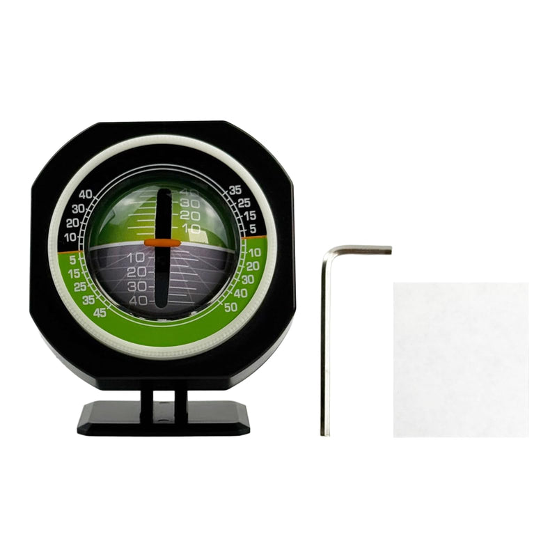Car Inclinometer,Automotive Digital Inclinometer with LED,Gradient Balancer Tool,Level Tilt Gauge Indicator,Multifunction Angle Slope Meter for Off-Road Vehicle,Self-Driving Travelling,Boat