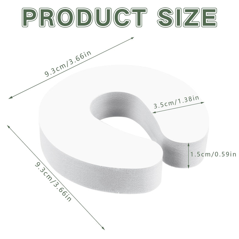 6 Pack Door Finger Pinch Guard, Anti Door Slam Stopper, Cat Toddler Door Stopper, Foam Baby Child Proof Door Stopper, Baby Proofing Doors to Keep Door Open Stop Door from Slamming