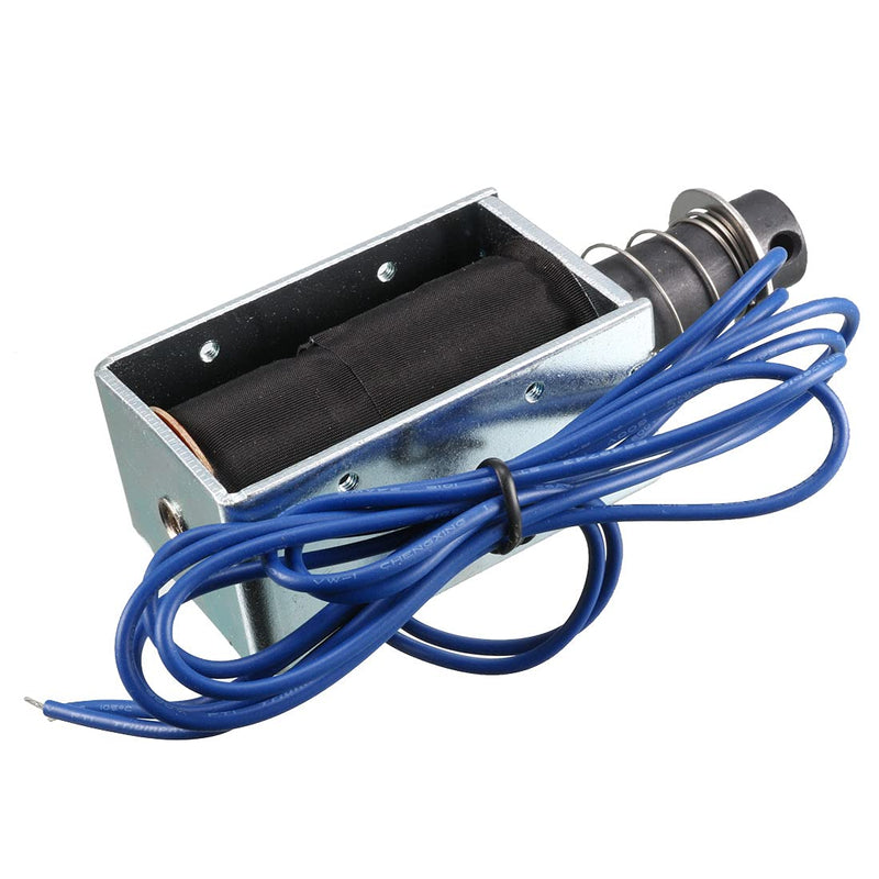 uxcell DC 12V 1.5A 500g/15mm Pull Type Open Frame Solenoid Electromagnet