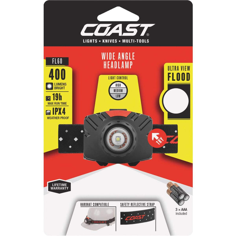 Coast® FL60 400 Lumen Headlamp