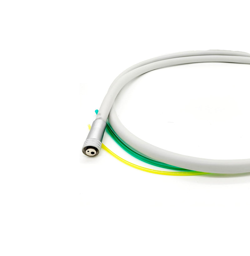 Dental Silicone Hose Air Turbine for Handpiece Tubing, 2/4 Holes Dental Silicone Tube Connector (4 Holes) 4 Holes