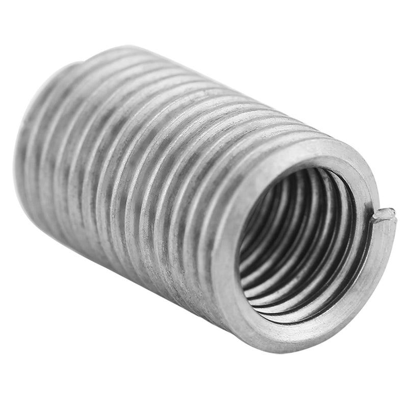 M6 Helicoil Inserts 6Mm Helicoil Bits Stainless Steel 304 50Pcs Stainless Steel Ss304 Coiled Wire Helical Screw Thread Inserts M6 X 1.0 X 3D Length