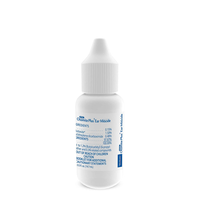 Otomite Plus Ear Mite Treatment, 0.5-Ounce - PawsPlanet Australia