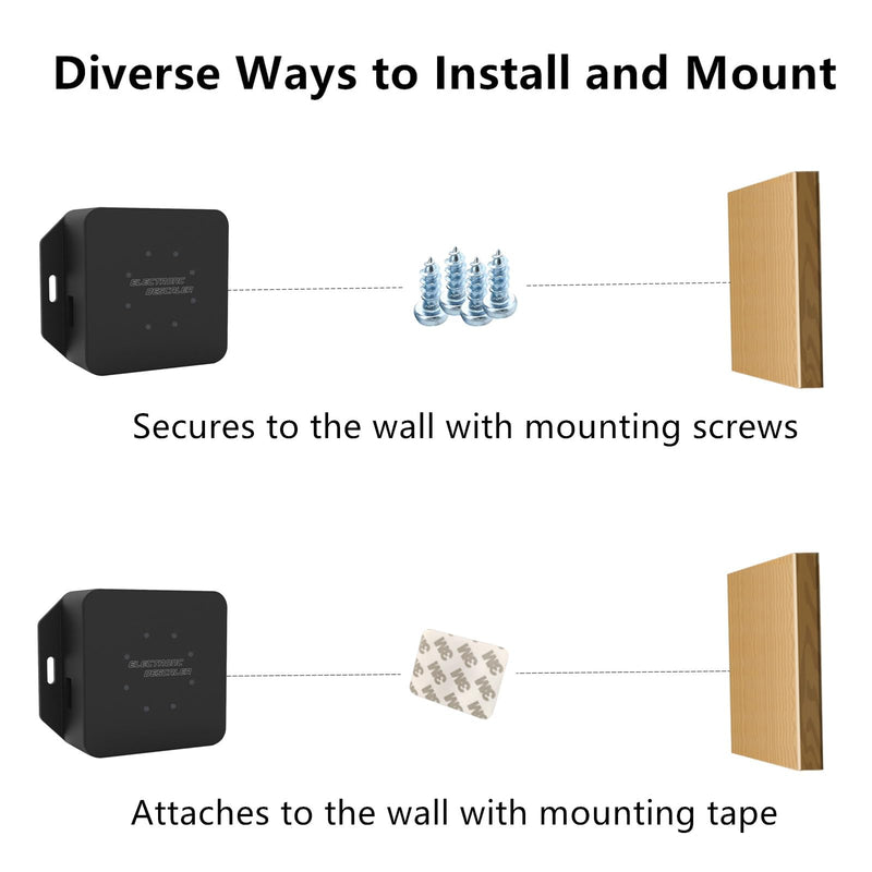 Electronic Water Descaler System Alternative Salt Free Water Softener for Whole House Reduces Limescale Prevent Deposits Build-up Hard Water