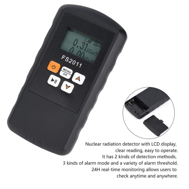 Marhynchus FS2011 Radiation Detector, Nuclear Radiation Detector 50KVE-1.5MEV for Medical Factory Home Environment, ore Testing Testers and Detectors Radiation Detector