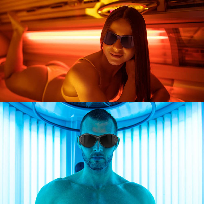 Red Light Therapy Glasses, Laser Safety Glasses IPL 200-2000nm, Eye Protection for Red Light Therapy. Red Light Therapy Glasses