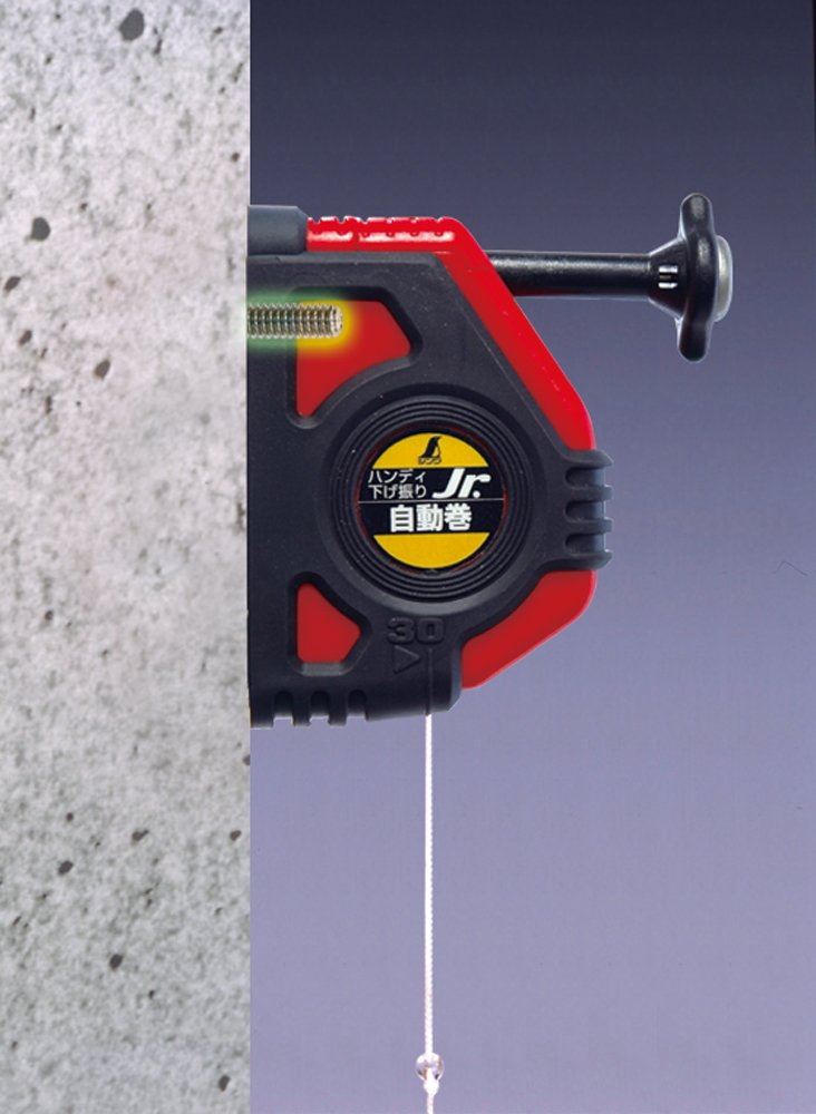 Shinwa Sokutei Handy Plumb Bob Jr. (automatic winding) with Suipita 200 g (Red) 77502 (Japan Import)