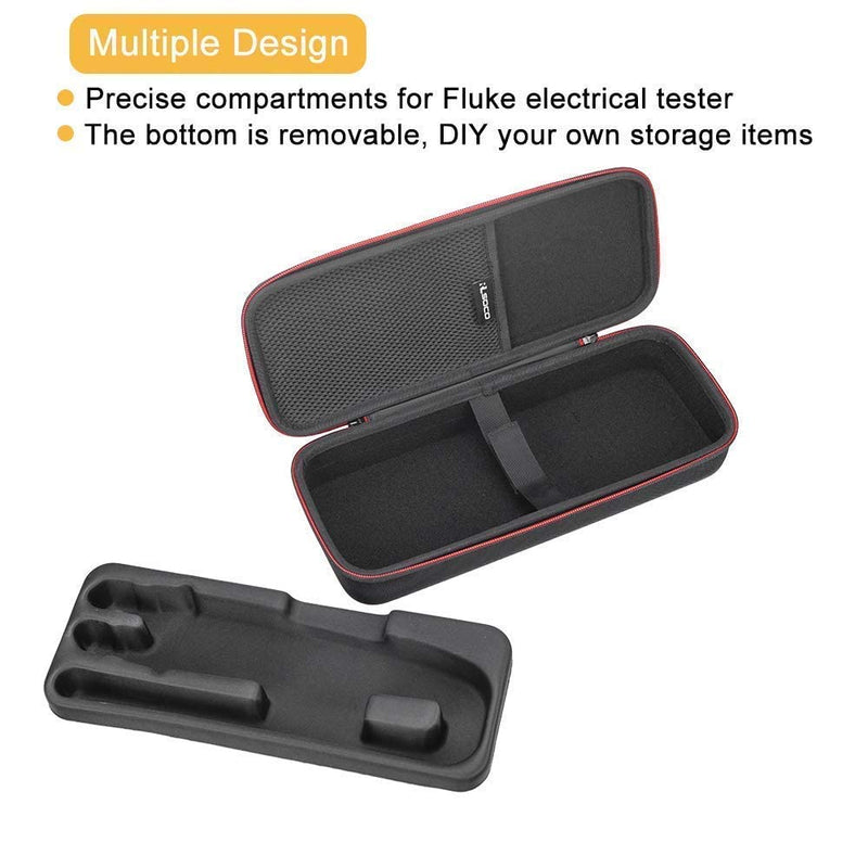 RLSOCO Hard Case for Fluke T5-600/T5-1000/T6-600/T6-1000/T6-1000 PRO Electrical Voltage, Continuity and Current Tester Fluke T5、T6