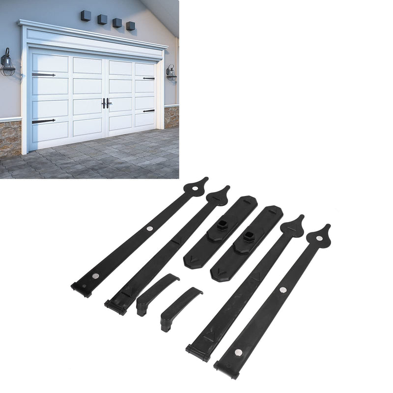 Garage Door Hardware Magnetic Door Handle, Magnetic Garage Door Hinges Handles American Style ABS Decorative Gate Hardware Accessory