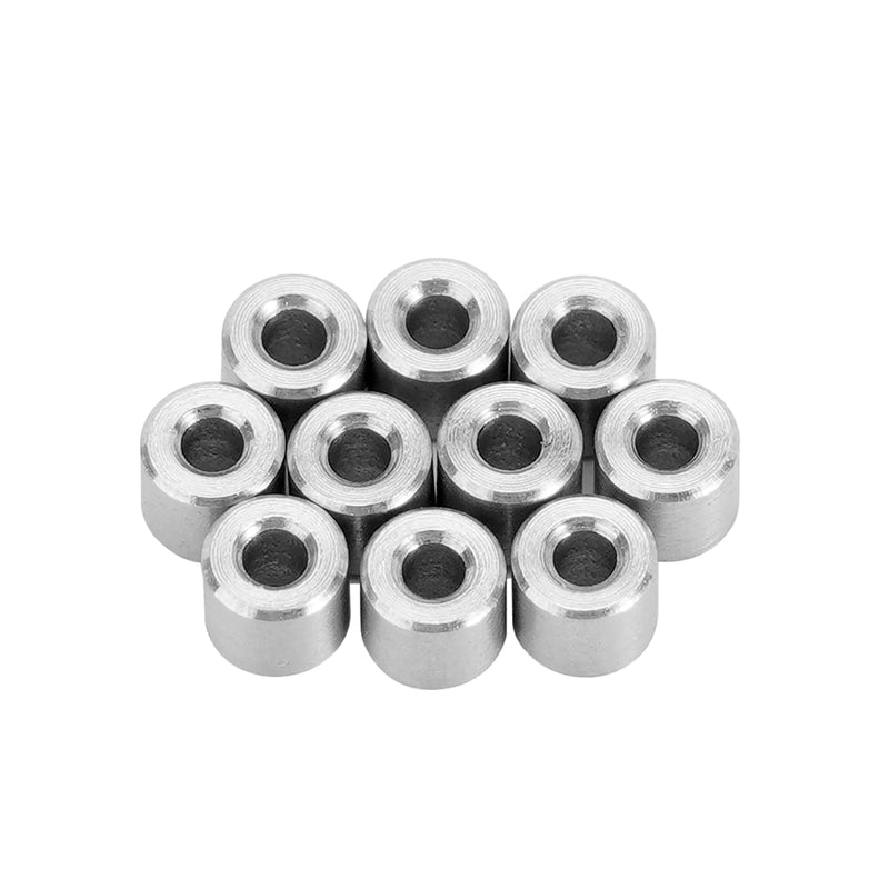 INJORA Washers Spacers - 50PCS Flat Stainless Steel Gasket for 1/24 RC Crawler SCX24 AX24 Upgrade