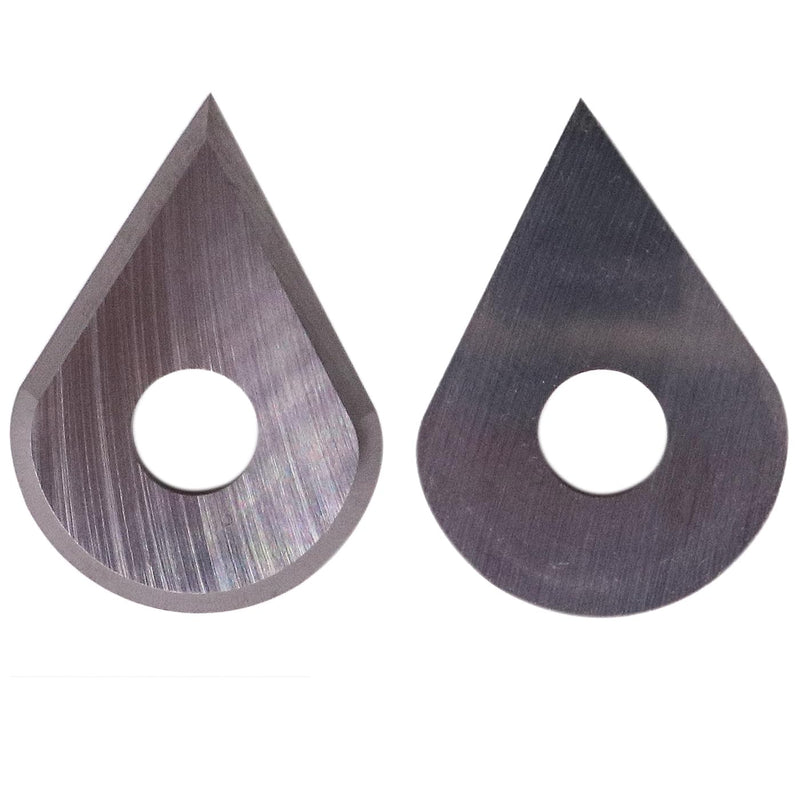 9Pcs 1" Round/Drop/Triangle Carbide Paint Scraper Blade for 1" Scraper