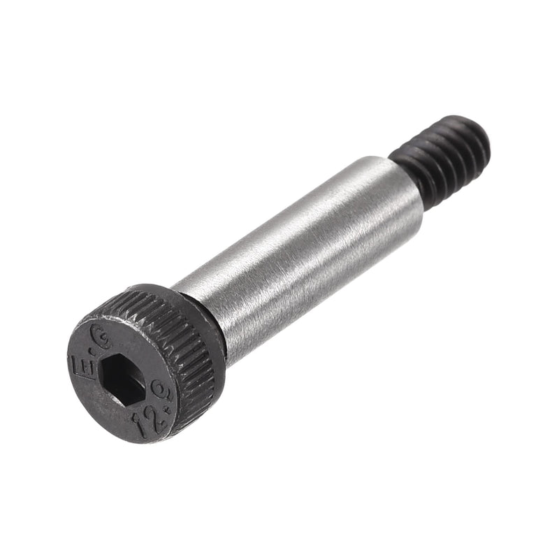 uxcell Alloy Steel Hexagon Socket Head Shoulder Screws Bolts, 3/4" Shoulder Length, 1/4" Shoulder Dia, #10-24 Thread, 6pcs 3/4" x 1/4"