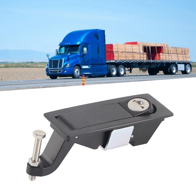 Zinc Alloy Compression Adjustable Lever with Locking Lock for RV Marine Boat Cabinet Toolbox