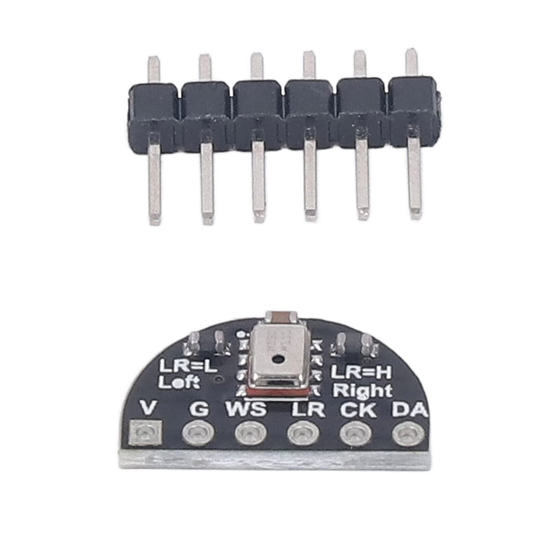 Microphone Module , I2S Interface Mic Modules Component MEMS MSM261S4030H0 2 Sets Adjustable Frequency Low Power Comsumption for Development Board