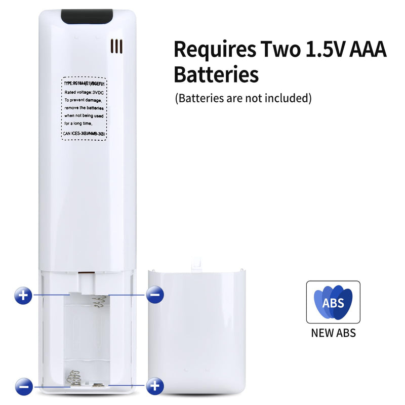 Replacement for Senville LETO Series Mini Split Air Conditioner Remote