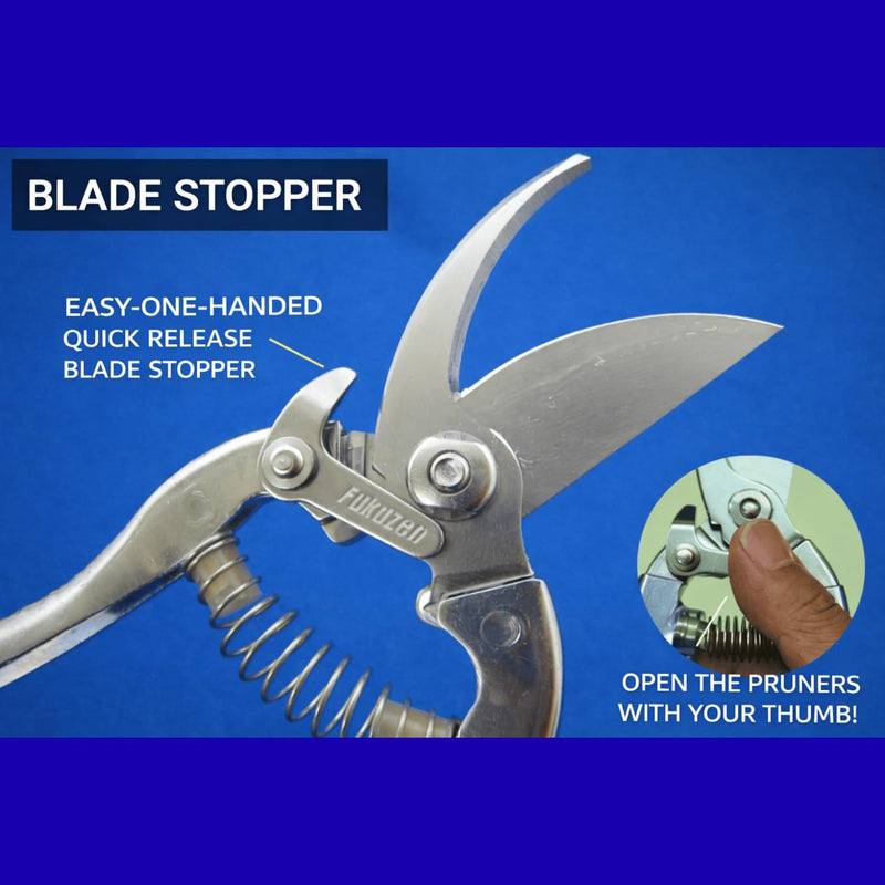 Made in Japan Pruning Shears – Japanese Craftsmanship, Sharp & Durable, Ergonomic Comfort for All-Day Use, Co-Developed with Agricultural Professionals (Orchard & Fruit Tree) (7.1 in (180mm)) 7.1 in