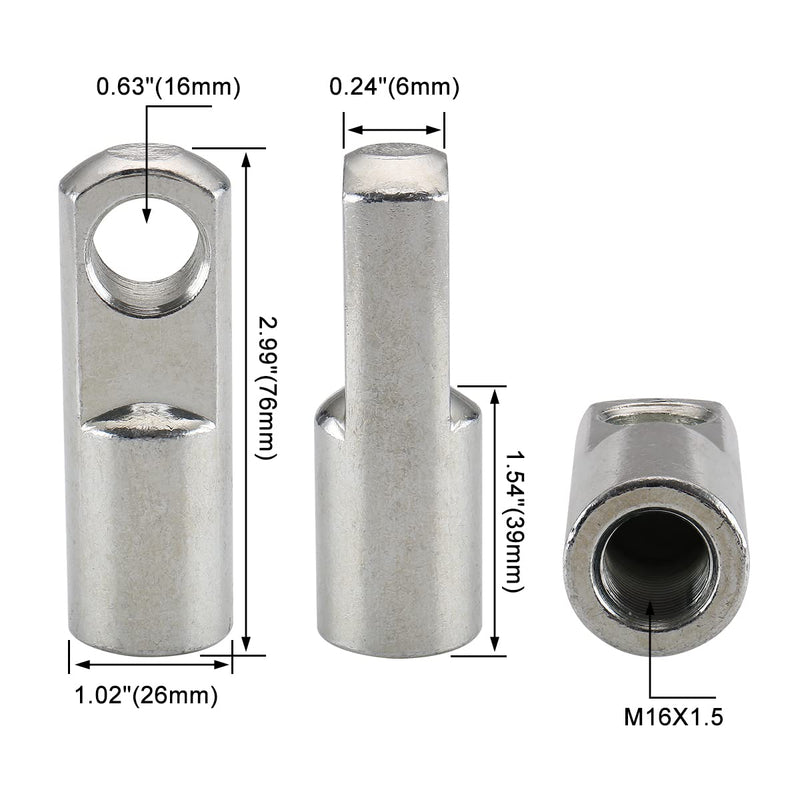 Baomain Foot Flange CI-63 for Foot mounting Work with Pneumatic Standard Cylinder SC 63