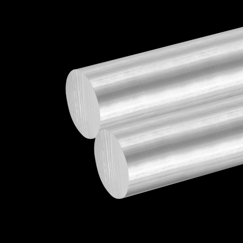 uxcell Aluminum Solid Round Rod Lathe Bar 32mm x 305mm for DIY Craft Tool 2 Pcs