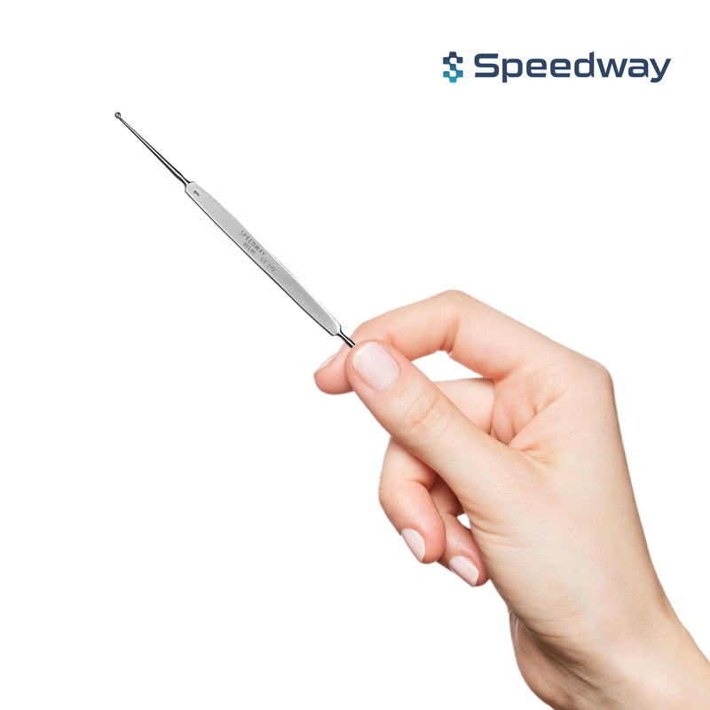 Chalazion Curette Double Ended Size 1 & 2, Stainless Steel, 132 mm