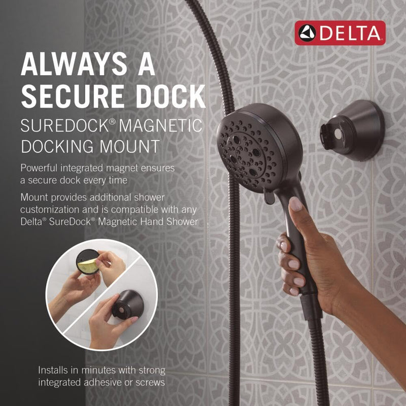 Delta SureDock Oil Rubbed Bronze Magnetic Docking Mount, Venetian Bronze 55100-RB