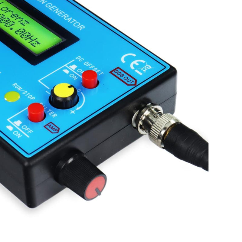 0.01Hz-500kHz DDS Signal Function Generator 7.83HZ Schumann Resonator Frequency Generator Portable Multifunction Waveform Generator,Ideal for Oscilloscope Calibration,
