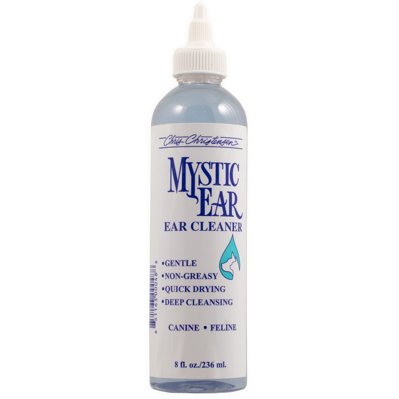 Chris Christensen Mystic Ear Cleaner for Dogs, Gentle & Non-Greasy, Cleans and Freshens, Quick Drying, Groom Like a Professional, Made in the USA, 8 oz 8 oz.