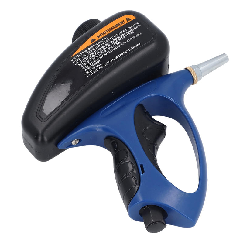 ZASCHMOY Sand Blasting, Soda Machine with 510ml Capacity and 90PSI Pressure, Connector Size: ZG1/4, Grime Remover for Metal Wood Glass, Fast Plug in Connector, Sandblasting