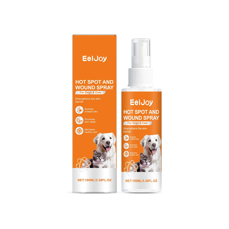 Pet Skin Care Spray,Cat & Dog Skin Cleansing Spray - Gentle Daily Care for Skin Comfort and Hygiene