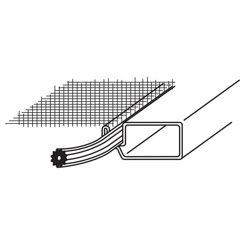 Prime-Line P 7527 Screen Retainer Spline, 0.210 In., 25 foot, Black (1 Roll)