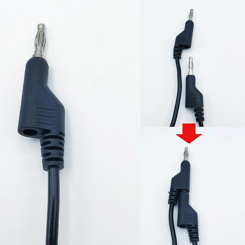 Grounded Plier, Precise Control Unleash Unrivaled Precision for Fine Chain Welding, 3ft Cable Secure Connection, Ideal for Permanent Jewelry Fine Chain Welding, Bule Plier & Black Cable