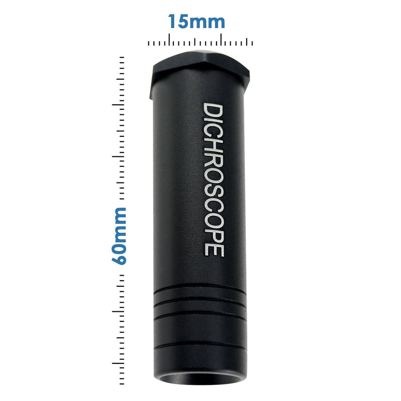Enhance Your Gemstone Identification with The Handheld Diffraction Spectroscope and Heavy Duty Calcite Dichroscope - Essential Tools for Gemologists and Jewelers