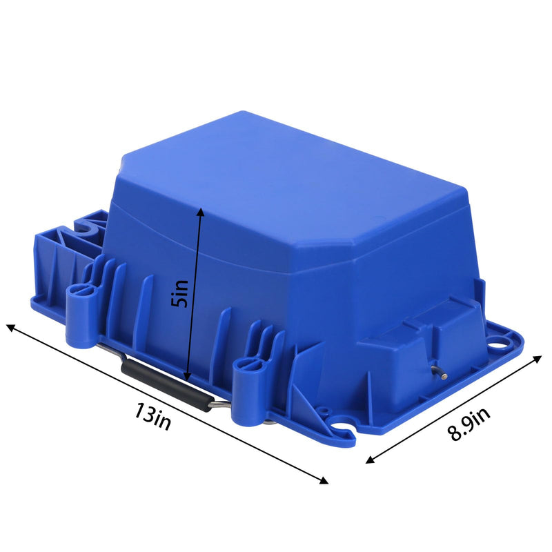 AC52-UB Ladder Accessories Lock-in Job Bucket for Werner 6000 series, 6100 series, 6200 series, 6300 series,Blue