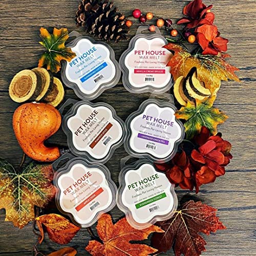 One Fur All Pet House Wax Melts Winter Fig, Long-Lasting, Scented Wax Melts, Natural Pet Odor Solution for A Fresh Smelling Home, Pet-Friendly Plant Based, Soy Wax Melt, 3 OZ 3 Ounce (Pack of 2) - PawsPlanet Australia
